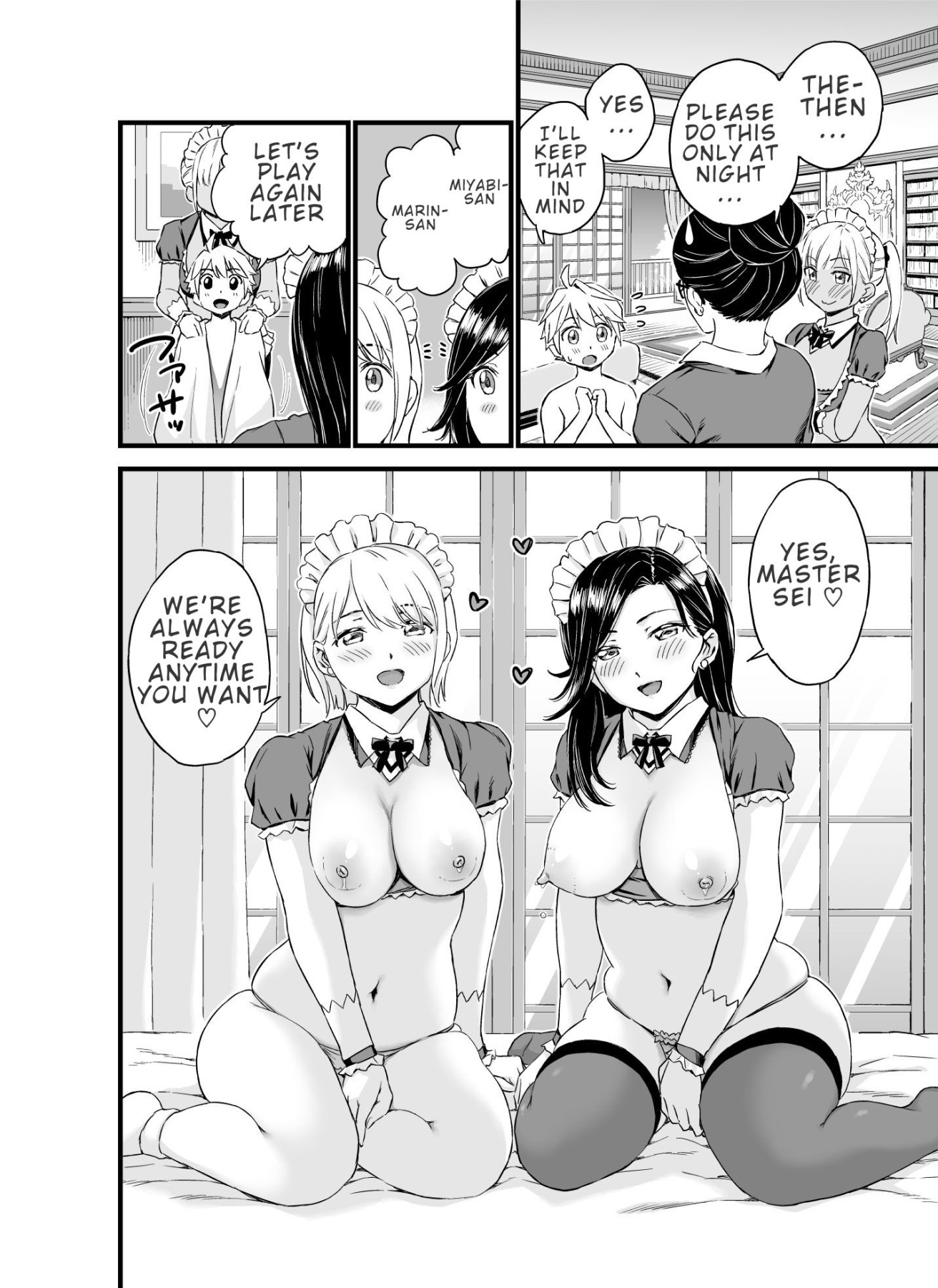 Hentai Manga Comic-Breast Milk Play With Master-Read-36